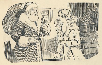 Illustration de La Mystification du Père Noël, 1936 - Unbekannt