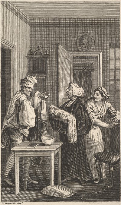 Illustration de Tristram Shandy, Volume 4, 19ème siècle - Unbekannt