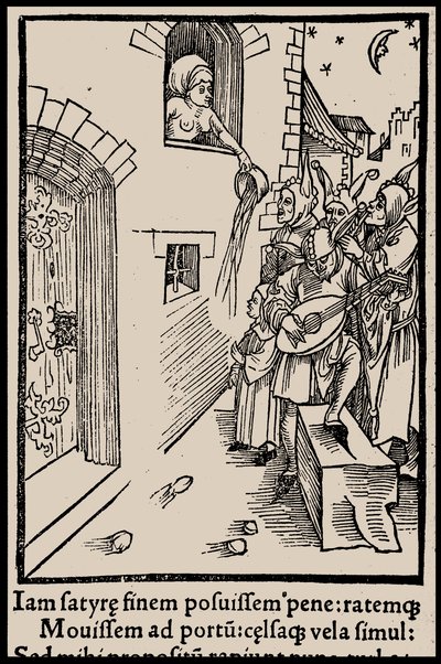 Illustration du livre La Nef des fous de Sebastian Brant, 1497 - Unbekannt