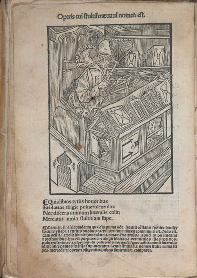 Illustration du livre Ship of Fools par Sebastian Brant - Unbekannt