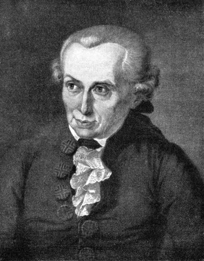 Immanuel Kant, philosophe allemand, 1900 - Unbekannt