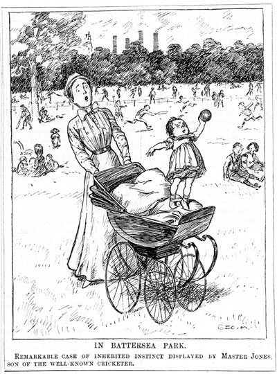 Dans le parc de Battersea, 1911 - Unbekannt
