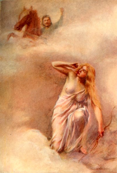 En quelques instants Sharatz est arrivé avec la veela, 1917 - Unbekannt