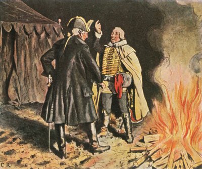 Dans le camp de Bunzelwitz, septembre 1761, 1936 - Unbekannt
