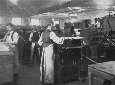 Dans la salle des machines, 1916 - Unbekannt