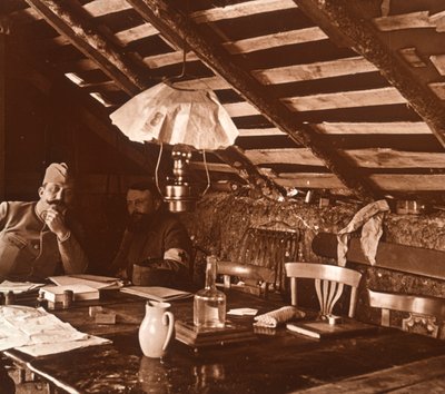 Dans les tranchées, vers 1914-1918 - Unbekannt