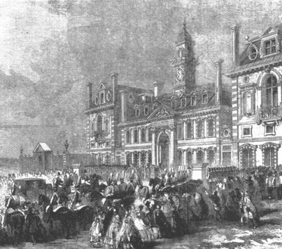 Inauguration du Wellington College, Sandhurst : Arrivée de la reine Victoria - Unbekannt