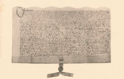 Acte de vente de terrain, signé par Guy Fawkes - Unbekannt
