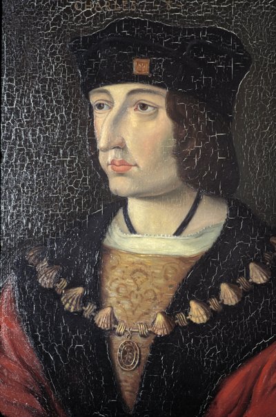 Indre & Loire N* 184 - Château de Loches - Portrait de Charles VIII - Unbekannt