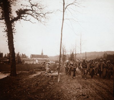 Infanterie, Genicourt, nord de la France, vers 1914-1918 - Unbekannt