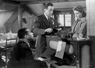 Ingrid Bergman, Humphrey Bogart et Louis Armstrong dans Casablanca - Unbekannt