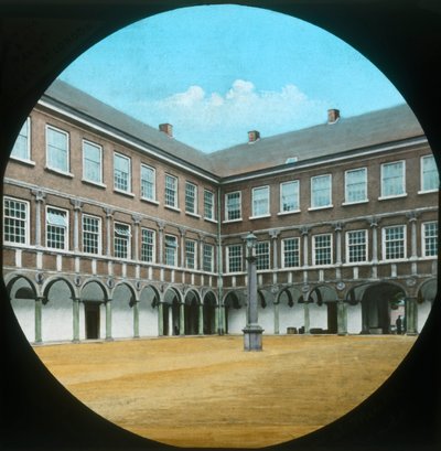 Cour intérieure - Académie militaire royale, Breda, fin 19e-début 20e siècle - Unbekannt