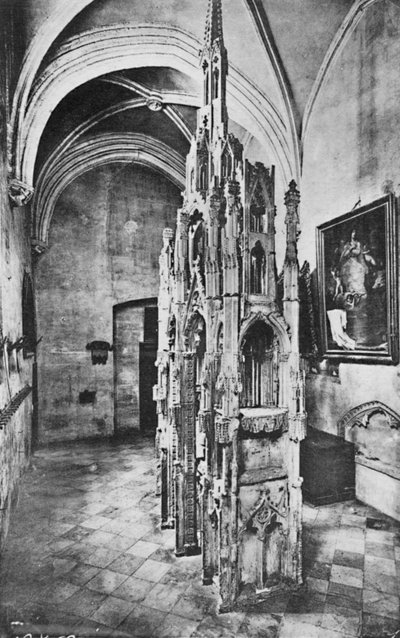 Intérieur du tombeau du pape Jean XXII, vers 1925 - Unbekannt