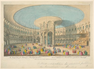 Vue Intérieure, Rotonde dans le Jardin de Ranelagh - Unbekannt
