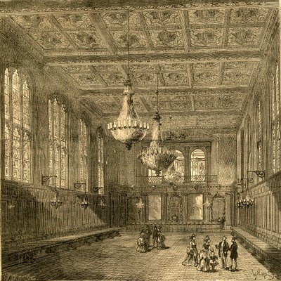 Intérieur de la salle des marchands tailleurs - Unbekannt