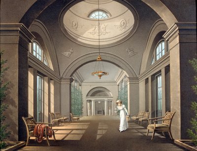 Intérieur de la volière dans le palais de Pavlovsk, milieu du 19e siècle - Unbekannt