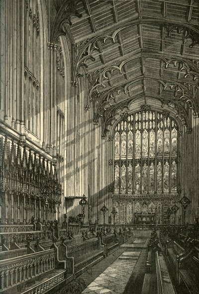 Intérieur de la chapelle, 1875, 1911 - Unbekannt