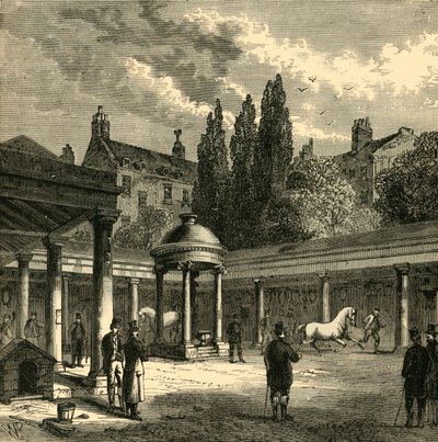 Intérieur de la cour de l