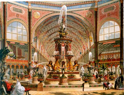 Intérieur du Crystal Palace pendant l