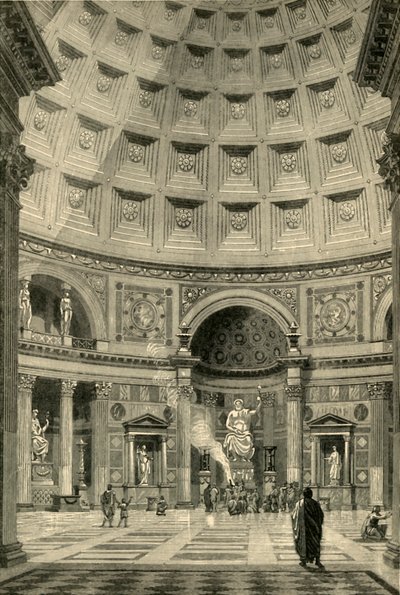 Intérieur du Panthéon à Rome restauré, 1890 - Unbekannt
