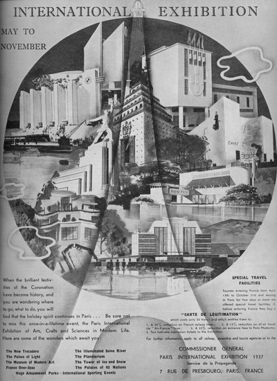 Exposition internationale, mai à novembre, 1937 - Unbekannt
