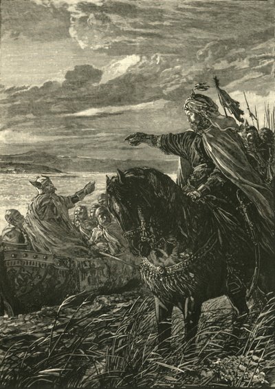 Entrevue entre Jean Zimisces et Sviatoslaf, 969 après J.-C., 1890 - Unbekannt