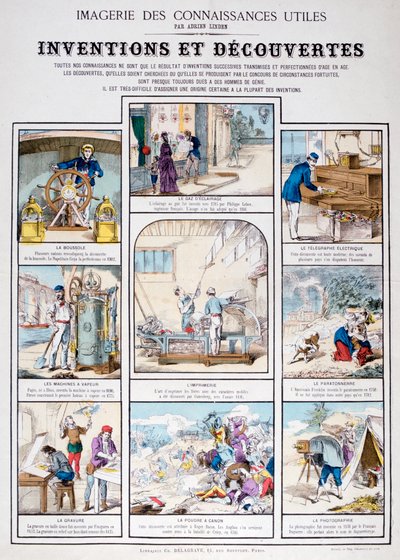 Inventions et découvertes, 19e siècle - Unbekannt