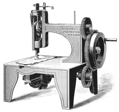 Première machine à coudre d