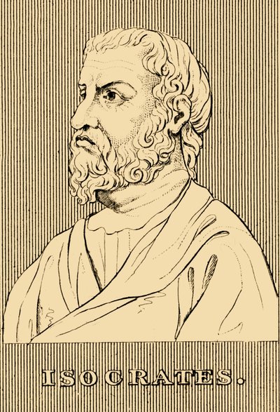 Isocrate, 436-338 av. J.-C., 1830 - Unbekannt