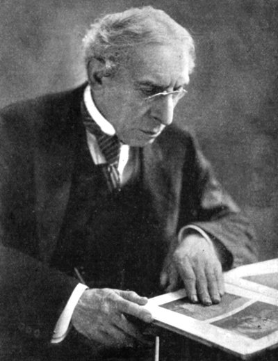 Israel Zangwill 1864-1926, sioniste et écrivain né en Angleterre, début 20e siècle - Unbekannt