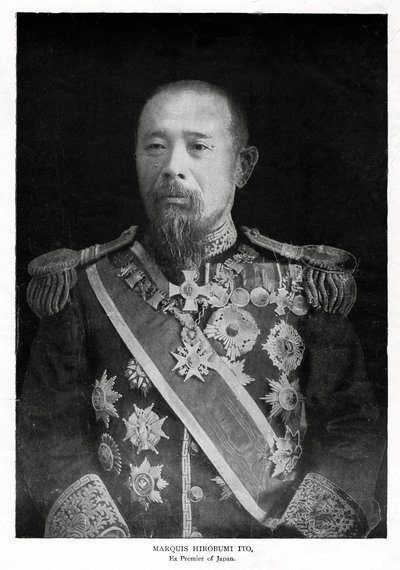 Ito Hirobumi, premier ministre du Japon, 1908 - Unbekannt