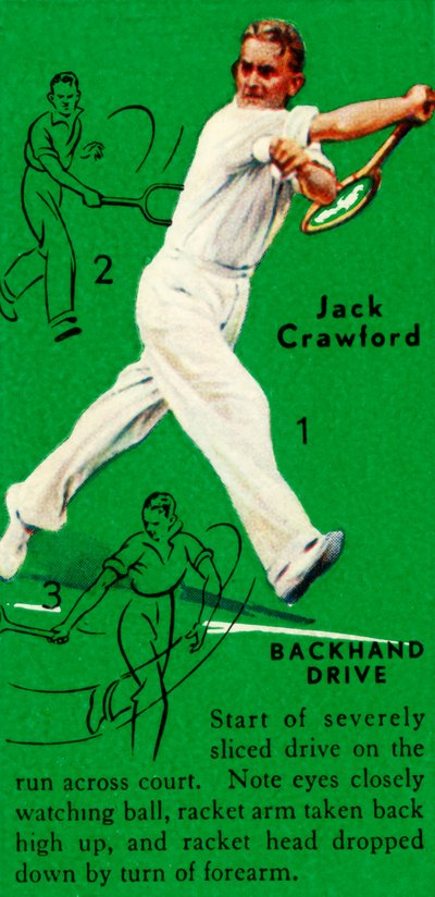 Jack Crawford - Revers, vers 1935 - Unbekannt
