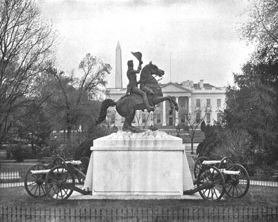 Statue de Jackson, Lafayette Square, Washington DC, USA, vers 1900 - Unbekannt