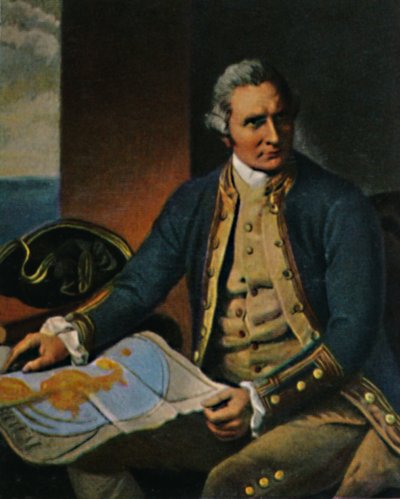 James Cook 1728-1779. - Gravure d