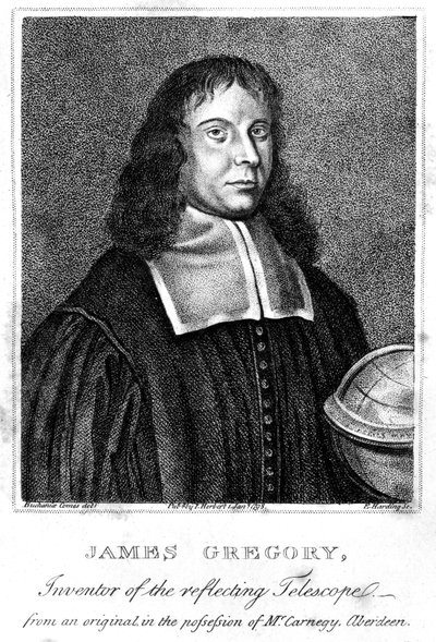 James Gregory, mathématicien écossais, vers 1670 - Unbekannt