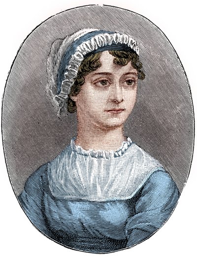 Jane Austen 1775-1817, romancière anglaise - Unbekannt
