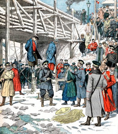 Espions japonais pendus, guerre russo-japonaise, 1904-1905 - Unbekannt