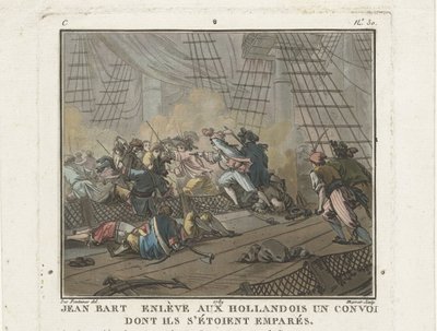 Jean Bart à la bataille de Texel le 29 juin 1694, 1789 - Unbekannt