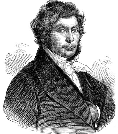 Jean François Champollion, historien, linguiste et égyptologue français, 19e siècle - Unbekannt
