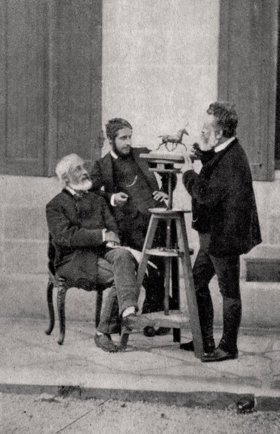 Jean Louis Ernest Meissonnier, peintre et sculpteur français, 1880 - Unbekannt