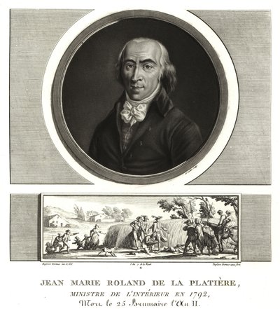 Jean Marie Roland de la Platière, Ministre de l