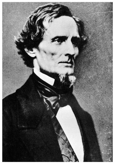 Jefferson Davis, Président des États confédérés d