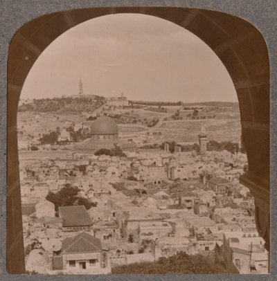 Jérusalem depuis le clocher de l
