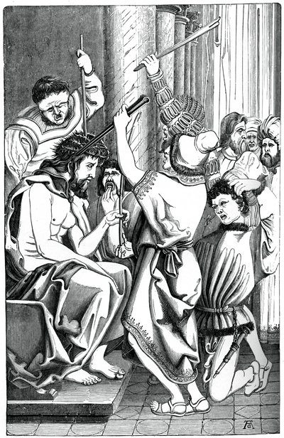 Jésus couronné d