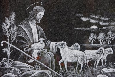 Jésus le bon berger, Saint-Nicolas de Véroce, France - Unbekannt