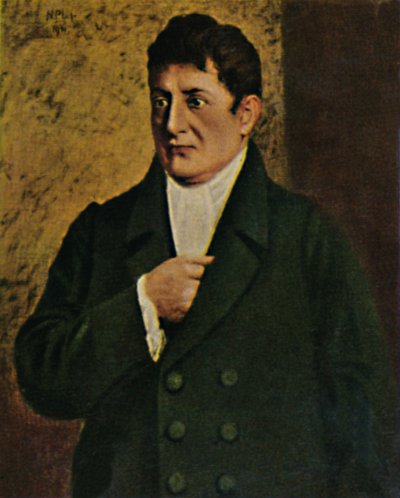 Johann Gottlieb Fichte 1762-1814 - Peinture de Professeur Plühr, 1934 - Unbekannt