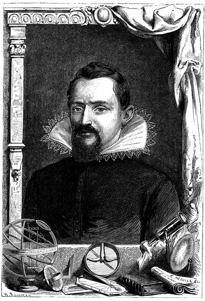 Johannes Kepler, astronome allemand, vers 1600, vers 1870 - Unbekannt