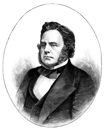 John Bright, homme politique radical et libéral britannique, 1857, vers 1888 - Unbekannt
