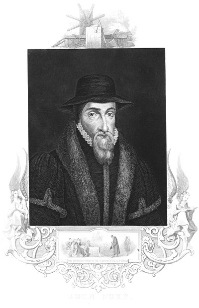 John Foxe, martyrologue anglais du 16ème siècle, vers 1880 - Unbekannt