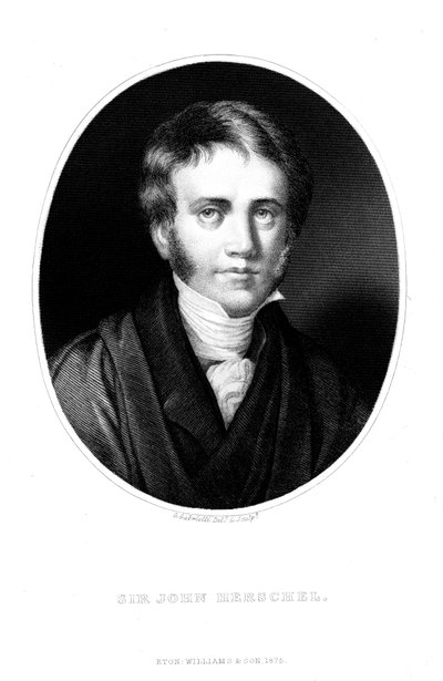 John Frederick Herschel 1792-1871, astronome et scientifique anglais, jeune homme - Unbekannt